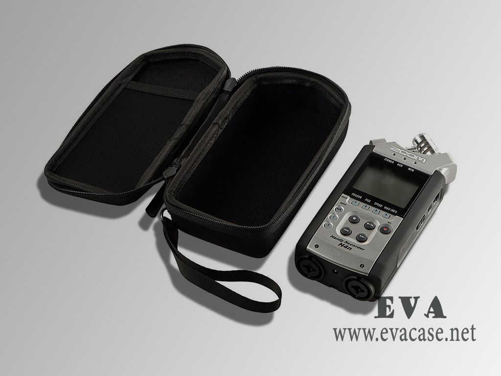 Caseling Molded Portable Digital Recorder hard case boxes with mesh